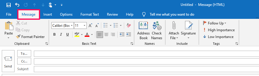 Add my Email Signature to Outlook for Windows 