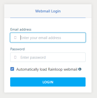 Workspace Email sign-in
