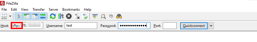 How to establish an SFTP connection to your hosting account with FileZilla?