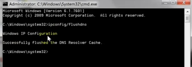 How to clear the local DNS cache in Window 7, 8 and 10?
