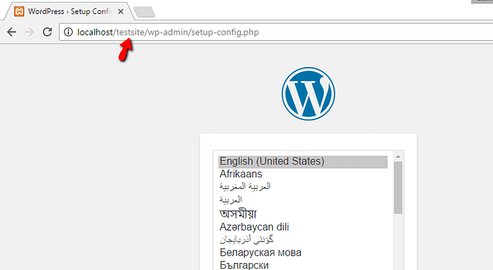 Install WordPress on Windows