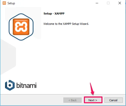 Install WordPress on Windows, Step 1: Download and Install XAMPP locally 3
