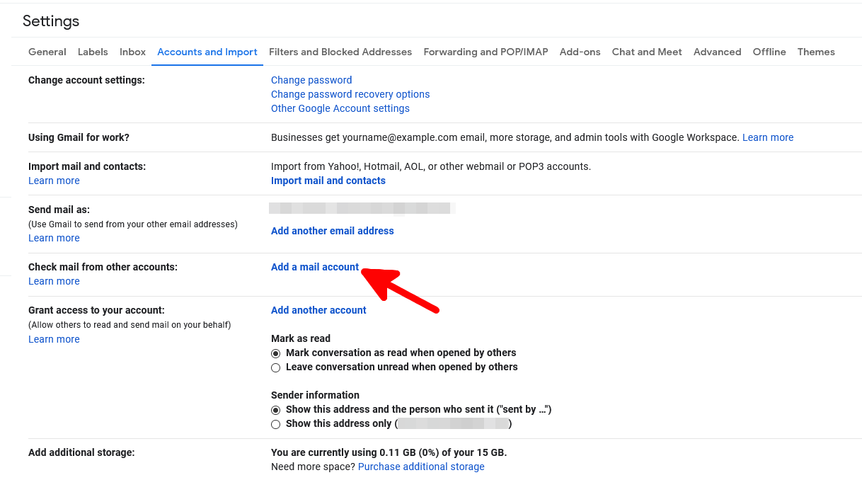 How do I setup my domain email in Gmail?