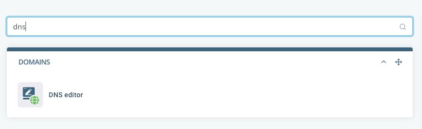 View My DNS Settings