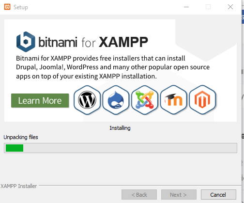 Install WordPress on Windows, Step 1: Download and Install XAMPP locally 9