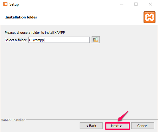 Install WordPress on Windows, Step 1: Download and Install XAMPP locally 5