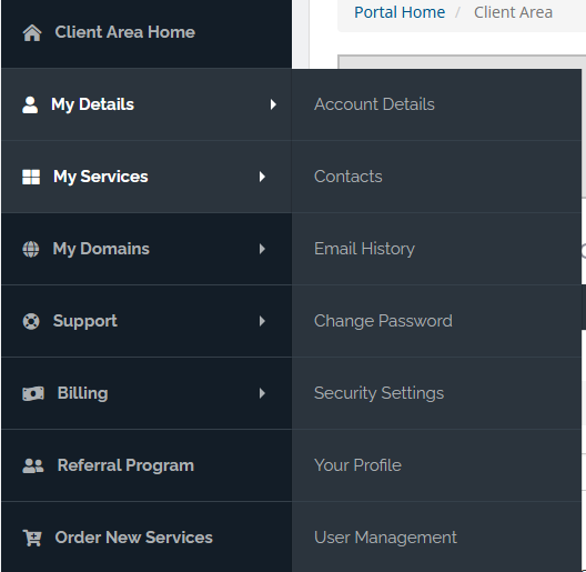 Server and Port Settings