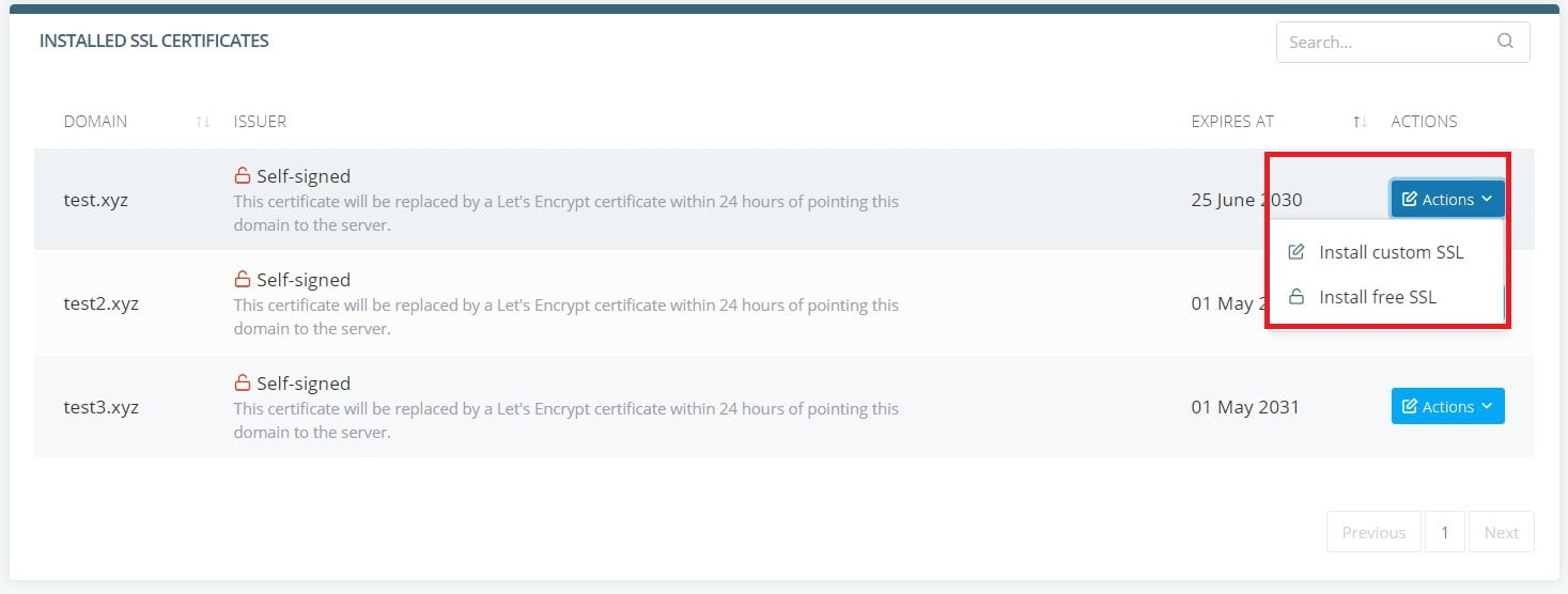 Install SSL Certificates