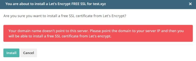 How to Get and Enable Your Free SSL Certificate - Knowledge base ...