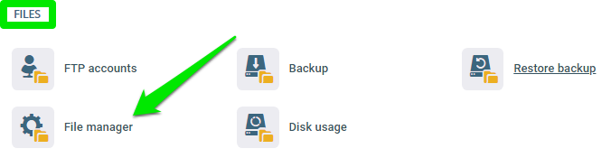 What Is the ‘403 Forbidden’ Error and How to Fix It, Step 2: Open the File Manager