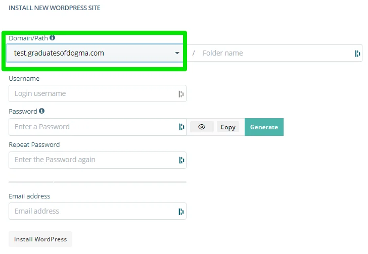 What is a Subdomain Name & How to Create One, Via WordPress Manager 2