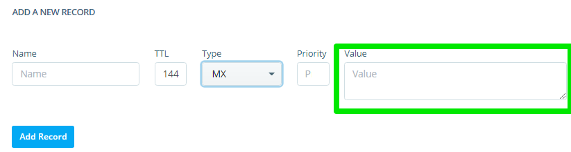 How to Create AAAA, SRV, and TXT Records?