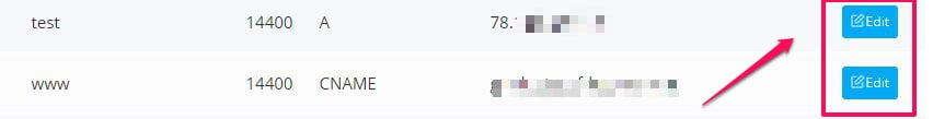 How to Create A and CNAME Records?, How to Edit Existing A and CNAME Records?
