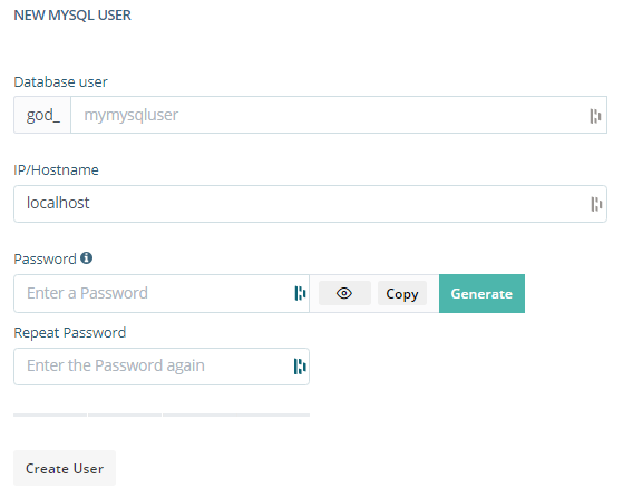 How to Manually Transfer Your Website?, Create a New Database 5