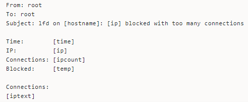 Common Notifications from CSF/LFD, Too Many Connections