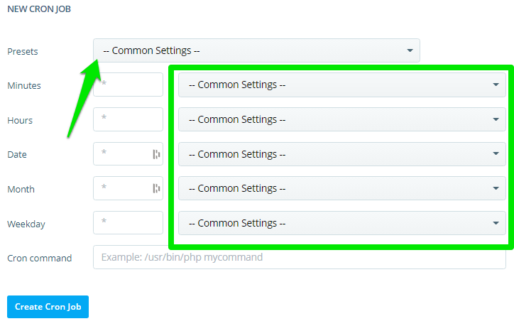 Guide to Cron Jobs, Step 3: Create your Cron Job