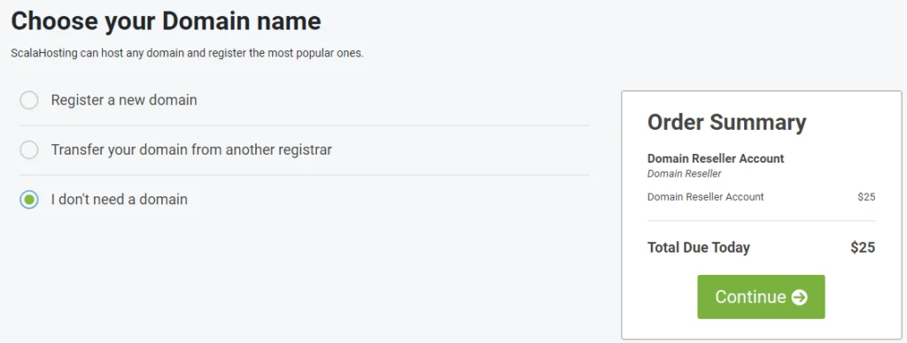 Sell My ScalaHosting Domain?, Step 4: Choose Your Payment Method