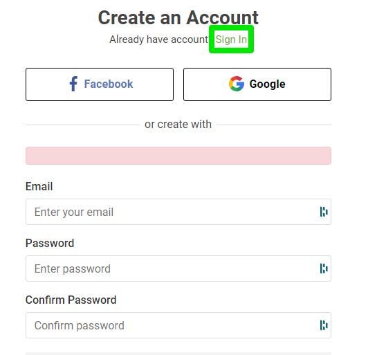 Can I pay with PayPal?, Step 2: Create an Account