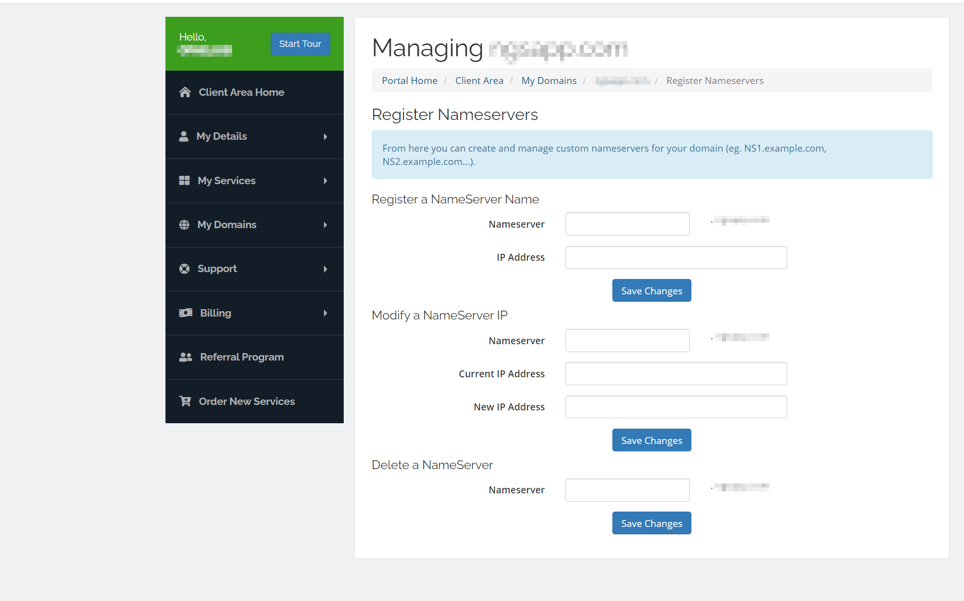 How to register my nameservers? - Knowledge base - ScalaHosting