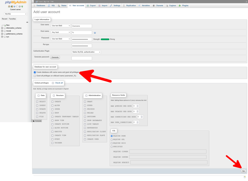 Why Is My Localhost WordPress So Slow?, 2. Set up a database