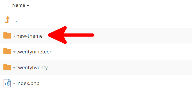 How to Manually Install a WordPress Theme, Via a File Manager 4