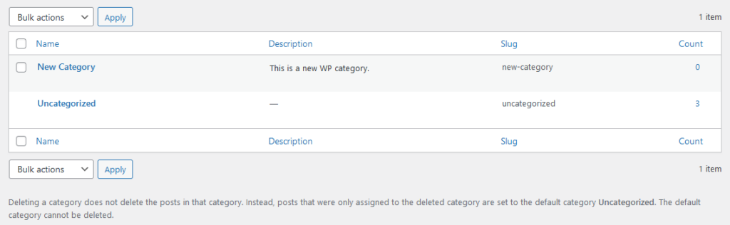 How to Use WordPress Categories, Creating and Managing WordPress Categories 2