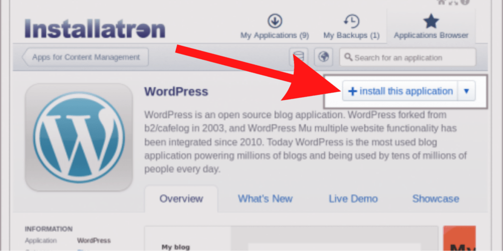 How to Install WordPress with an Auto-Installer