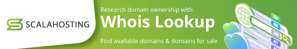 Park a domain registered with Scalahosting