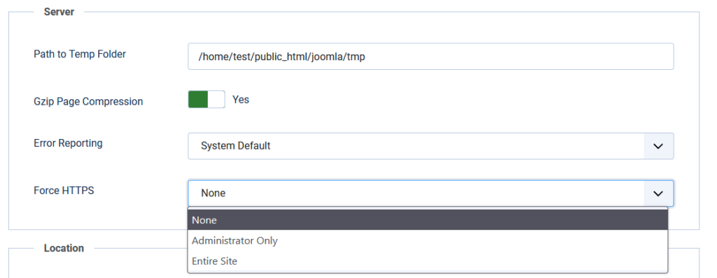 How to Configure SSL on My Joomla Website?, Installing And Configuring an SSL Certificate On a Joomla Website