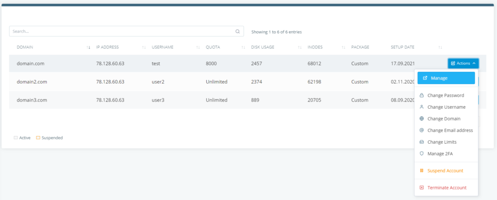 Limiting Outbound Emails in SPanel, Setting individual outbound email limits 2