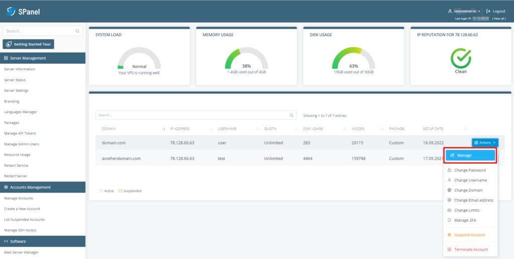 How to Create a Database in MySQL, Creating a MySQL Database in SPanel