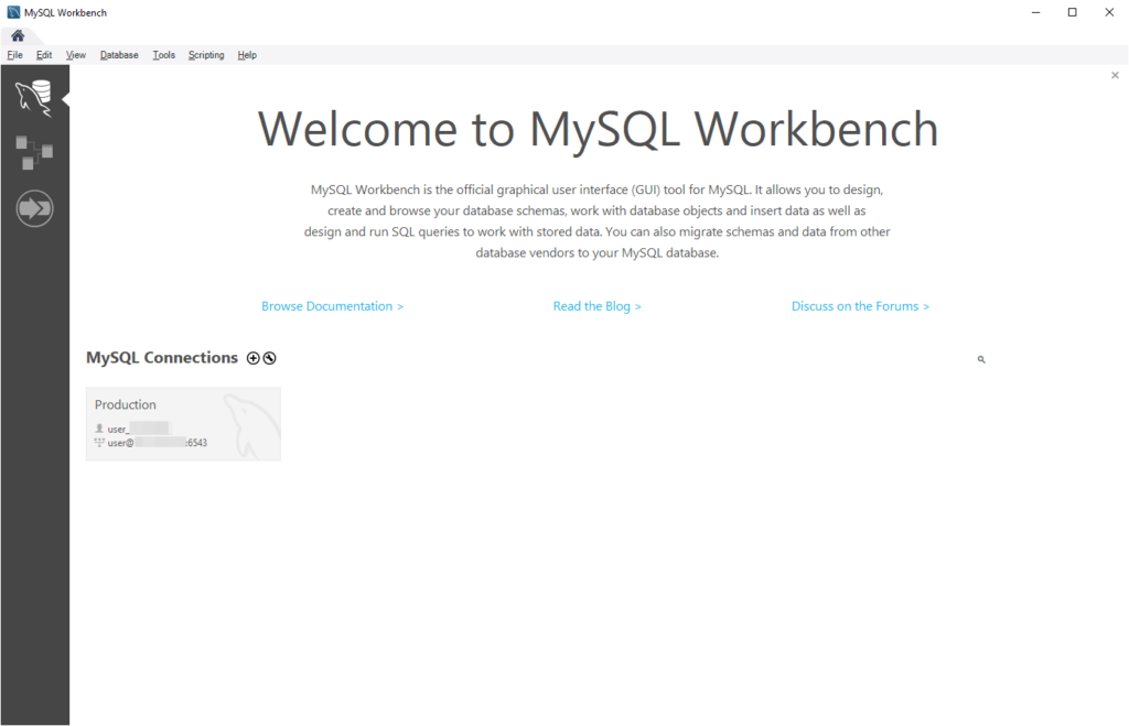 How to Create a Database in MySQL, Creating a MySQL Database With MySQL Workbench 3