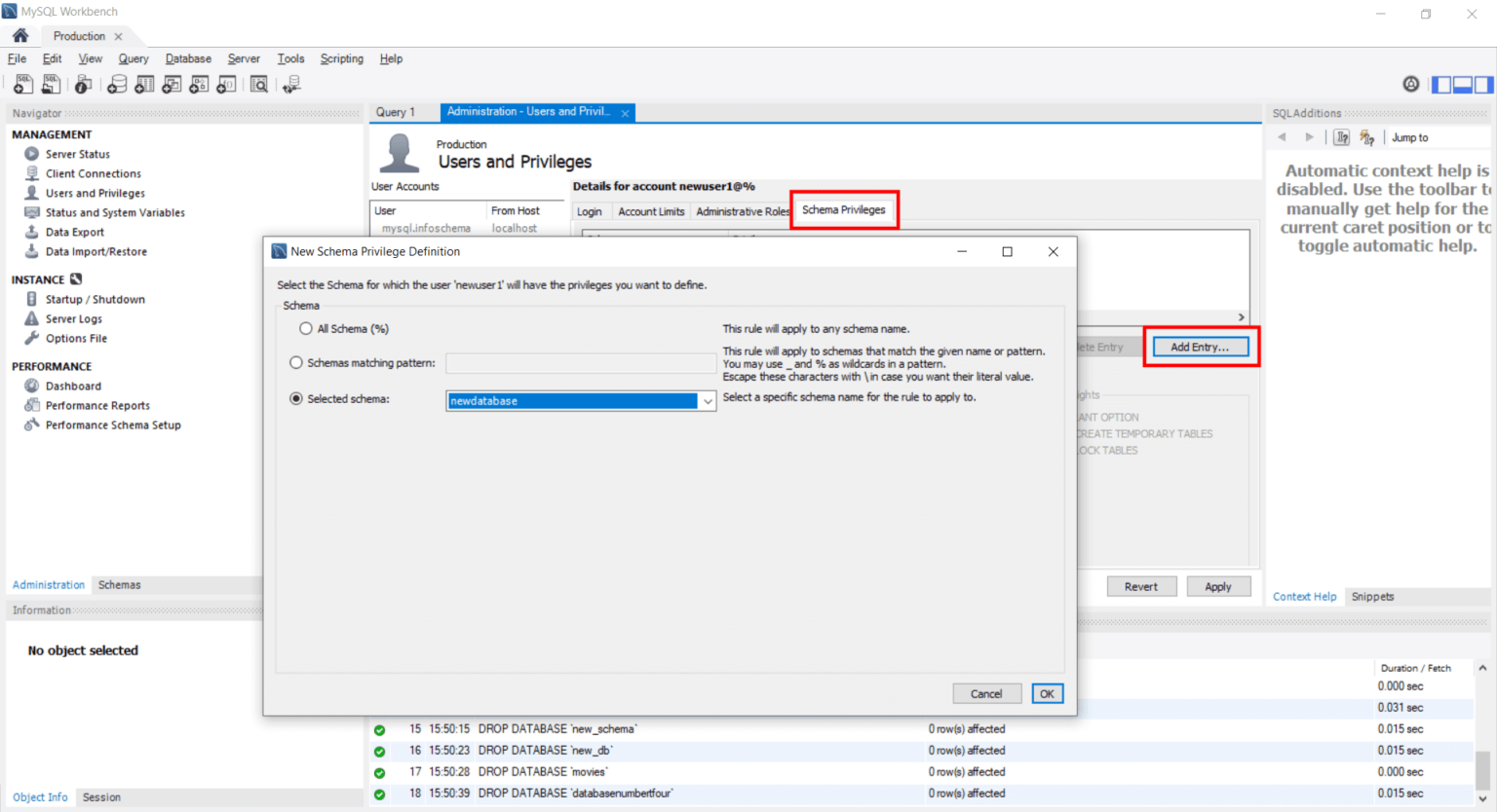 How to create a database in mysql knowledge base scalahosting