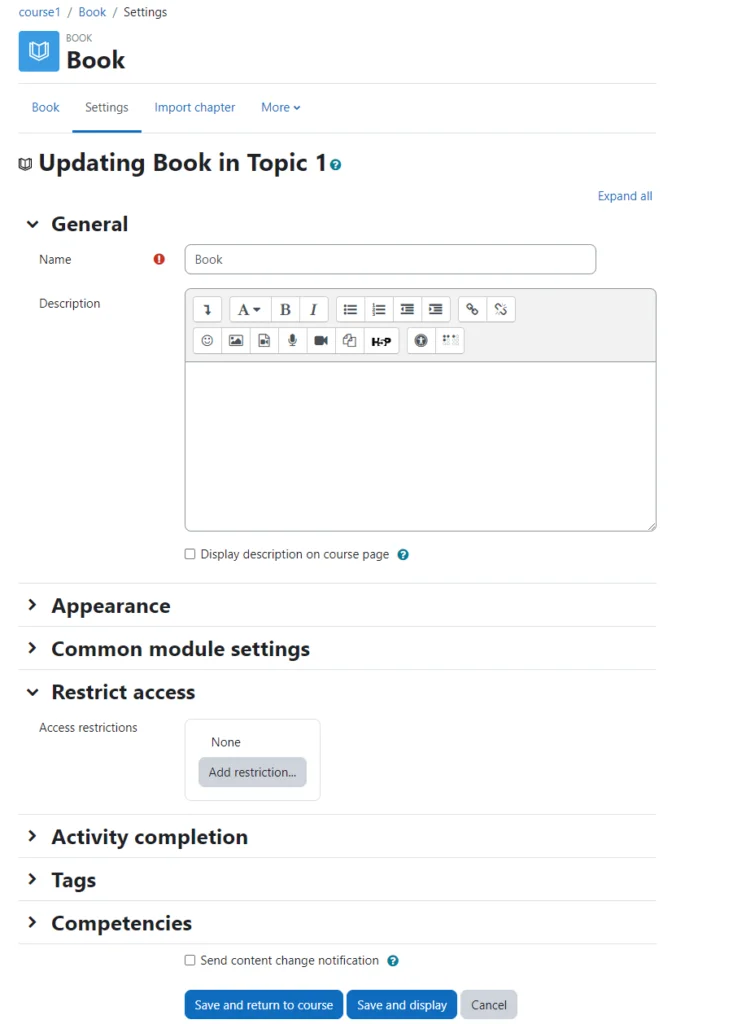 How To Apply Activity Restrictions in Moodle, Restricting Access to Course Resources and Activities 5