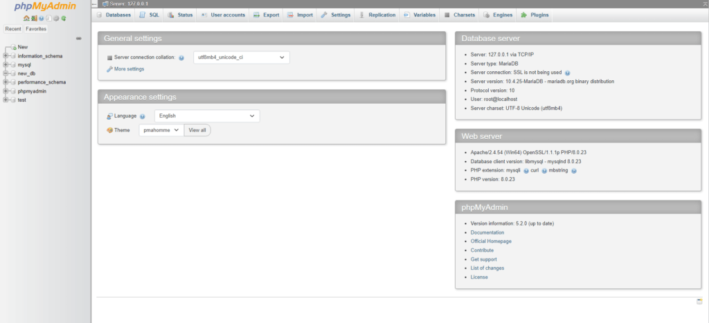 How to Delete a MySQL Database, Deleting a Database in phpMyAdmin