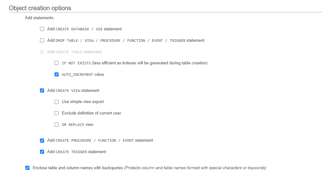 How to Back Up a MySQL Database - Knowledge base - ScalaHosting