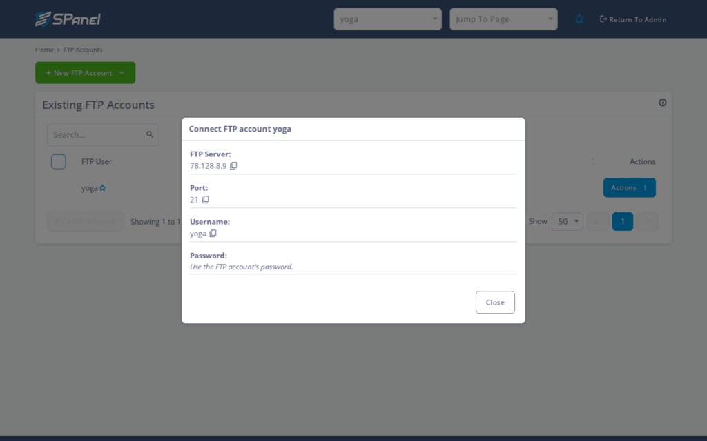 How to Use FTPS With an SPanel FTP Account, Step-by-step