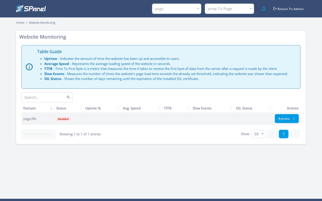 How to Use Text-Presence Monitoring in SPanel, Step-by-step