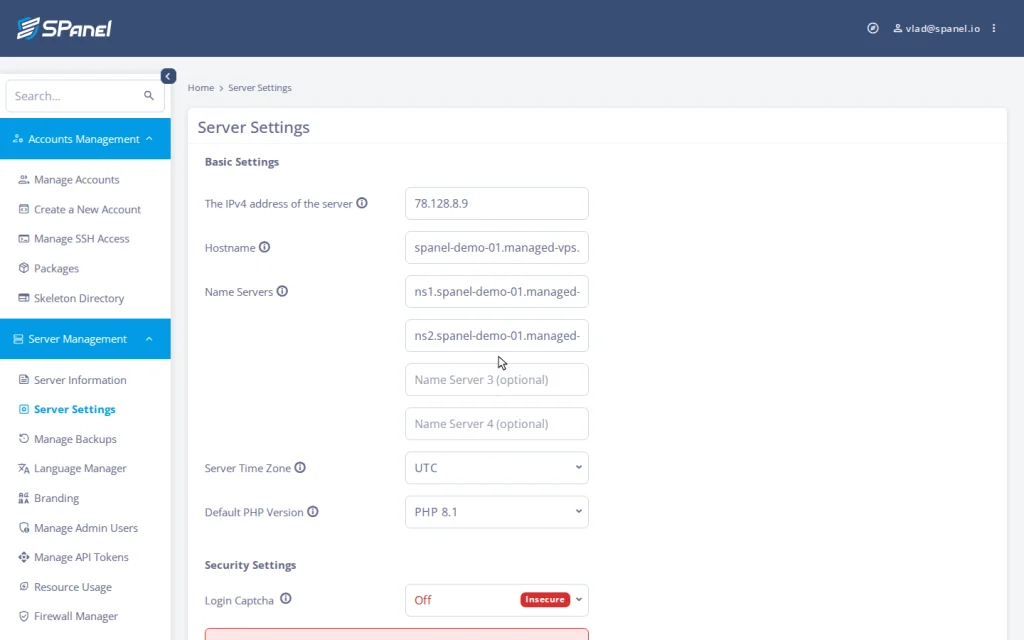 Burst Mode: Hosting Limits That Stand Down When the Server Is Idle, Demo flow