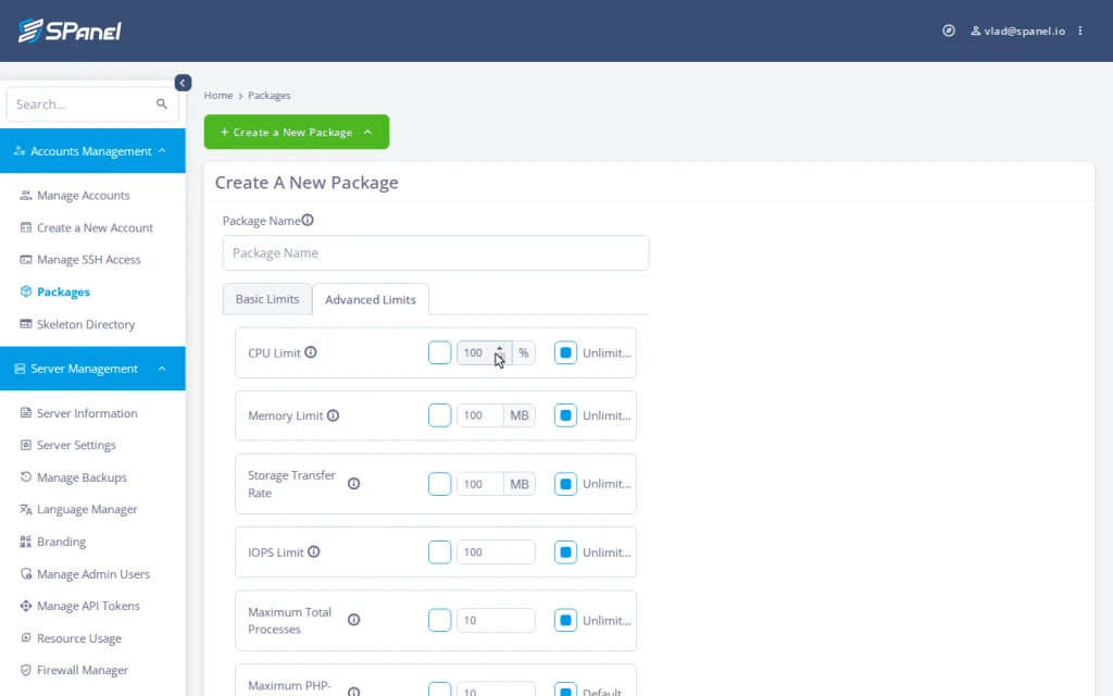 Burst Mode: Hosting Limits That Stand Down When the Server Is Idle, Demo flow 2