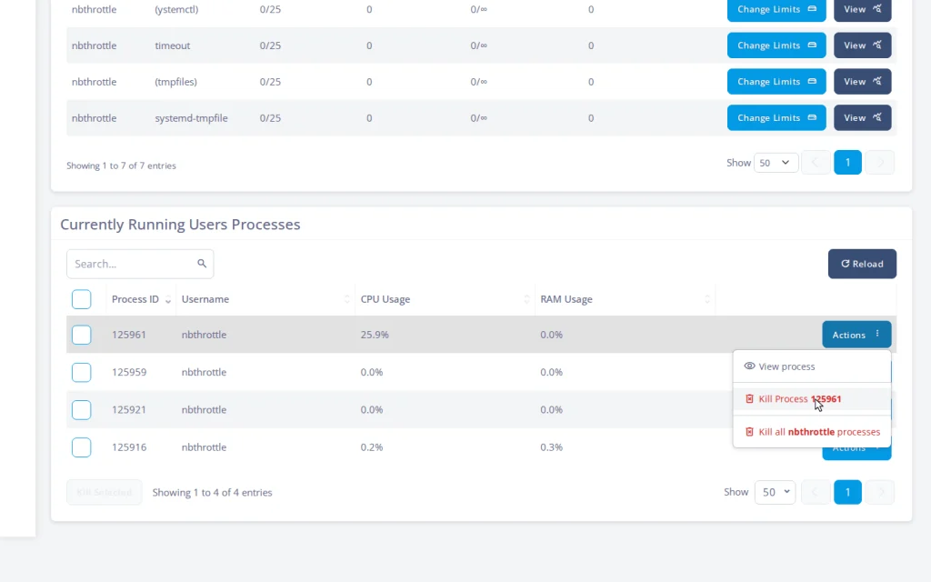 Find Your Heavy Accounts in Five Minutes: Usage History, CPU Profiles, and Data-Driven Plans, The five-minute review, screen by screen 4
